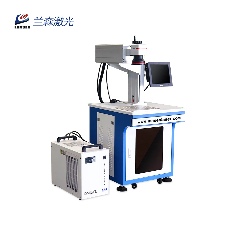 3W 5W 10W low price plastic acrylic metal gold engraving mark Desktop uv laser marking machine for glass wood printer equipment