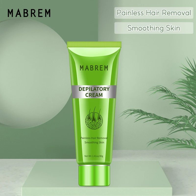 Mabrem для мужчин и женщин для удаления волос на теле и смягчающее действие на кожу рук нога выпадения волос крем для депиляции очистить поры удаление грязи подмышки по уходу за волосами 40g