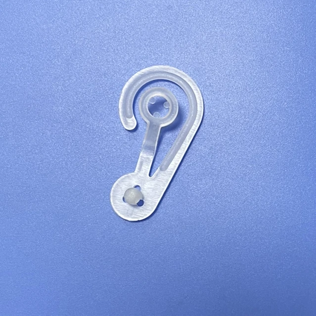 
Plastic Clear Black Snap Hooks for paper bag box 