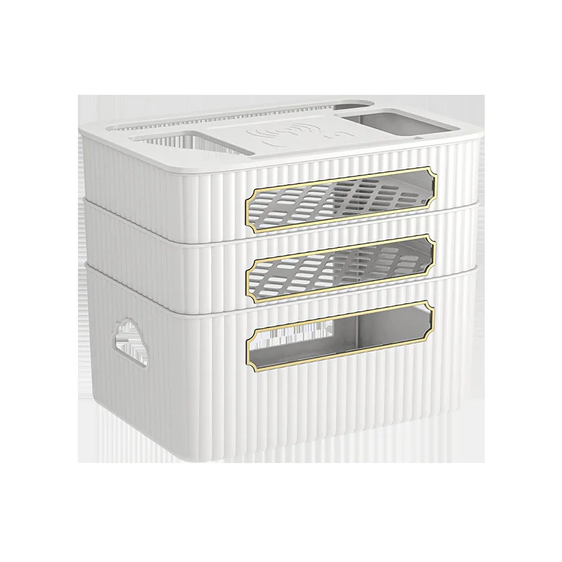 Household supplies Wireless light cat place TV set-top box wifi router storage box storage rack socket wire organizer