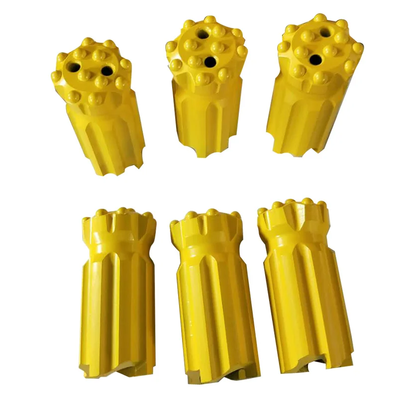 
Factory Direct Sale Threaded Quarry Button Rock Drill Bits 