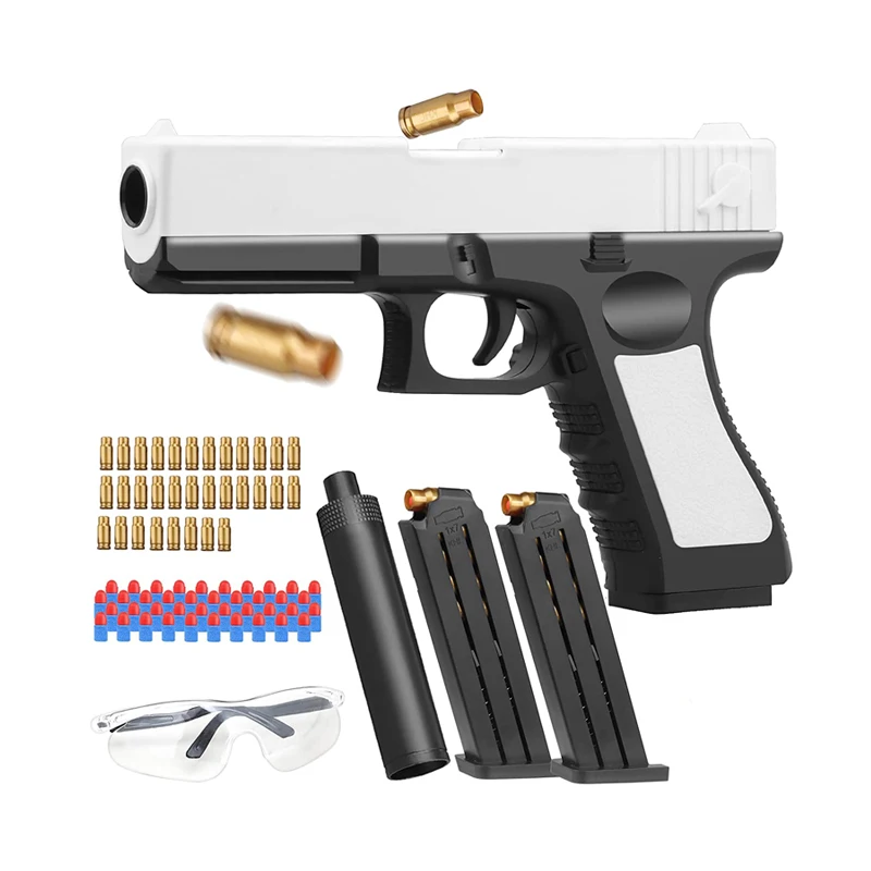 2022, Детский развивающий пистолет, Игрушечная модель, пластиковый игрушечный пистолет на заказ с безопасной пулей