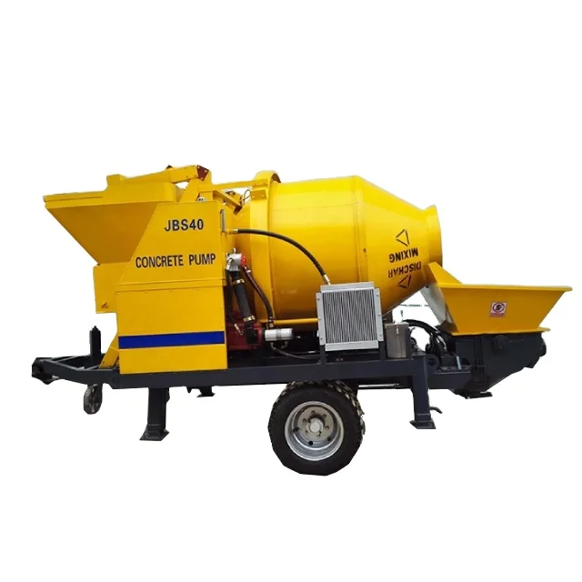 Miningwell самозагружающаяся Бетономешалка JBS40-10-84R портативная