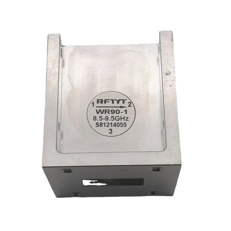 RFTYT WR90 High Quality 8.5 - 9.5 GHz Aluminum RF Waveguide Circulator