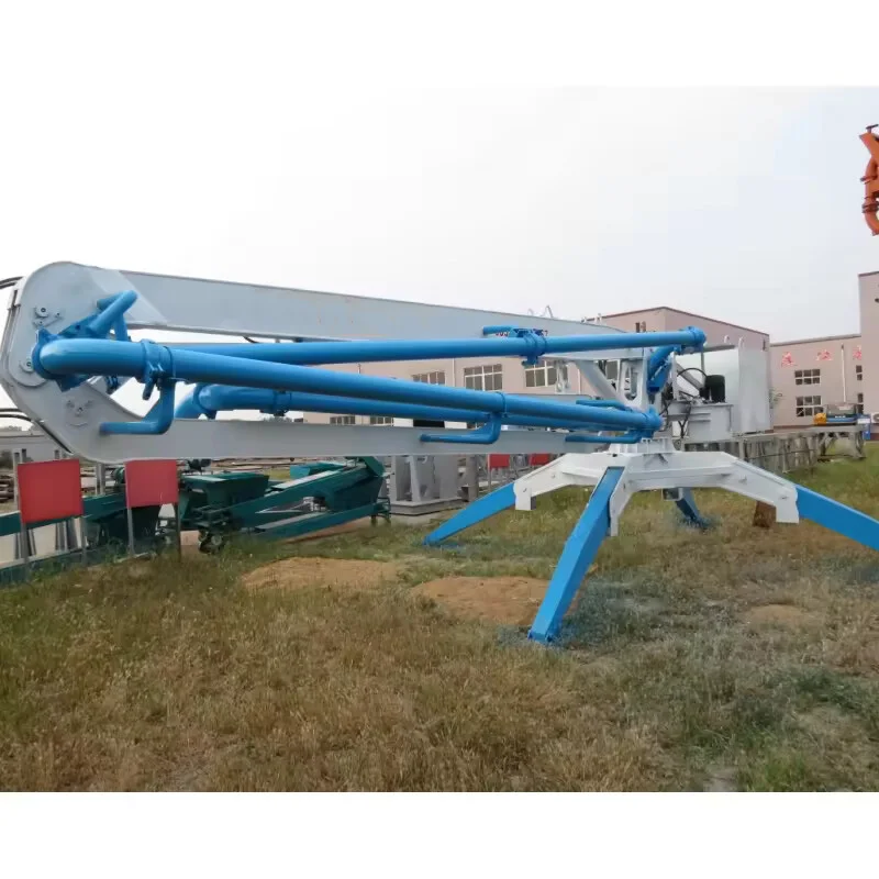 P-095 CE mobile type concrete placing boom with compact structure concrete distributor