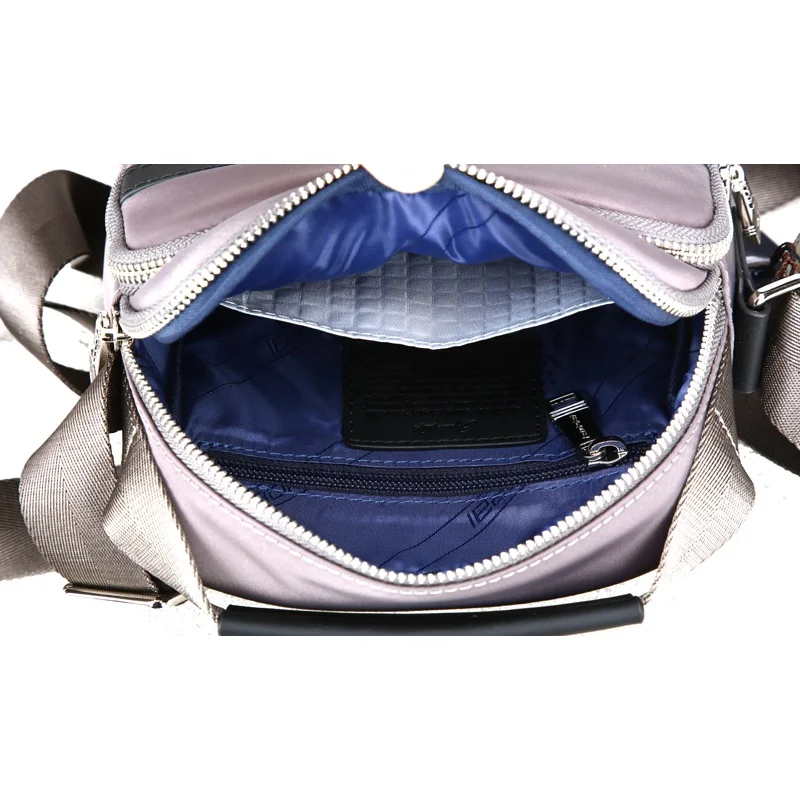  2021 trendy fashionable sports messenger bags sling chest bag men nylon