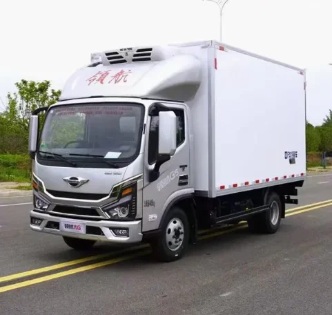 3-5ton Good Quality Ice Cream Milk Transportation Truck Refrigerator Truck