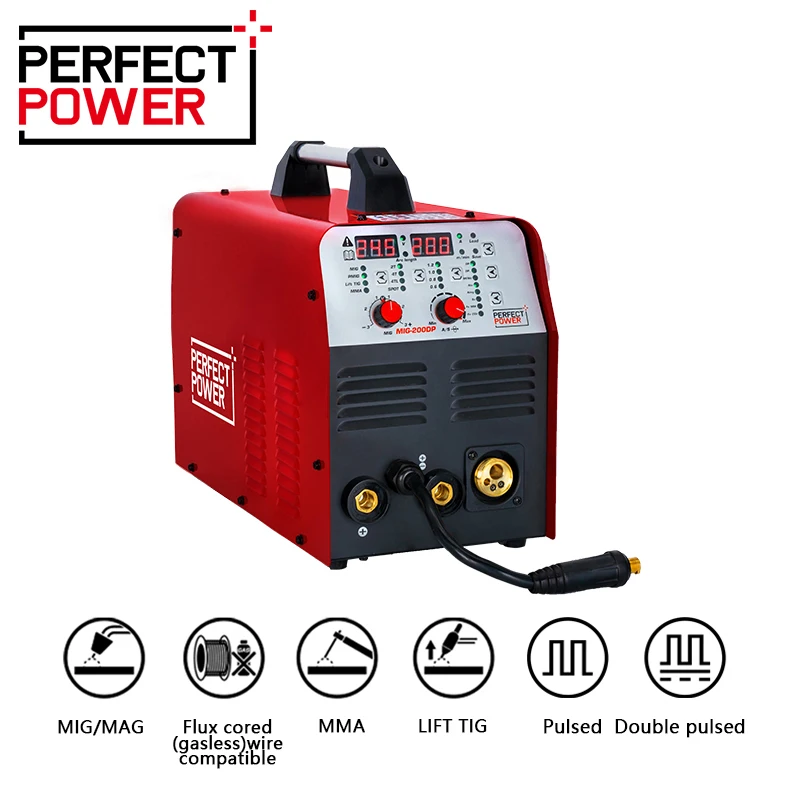5 In 1 Multi Welder MMA mig mag tig welder Flux Cored Welding Machine for aluminum welding machine