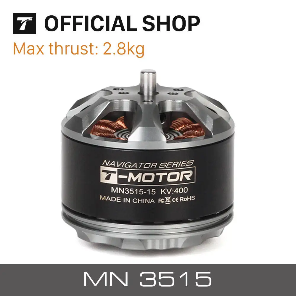 T-MOTOR MN3520 KV400 Brushless Motor FPV Racing drone UAV Aircraft Quadcopter Motor drone Accessories