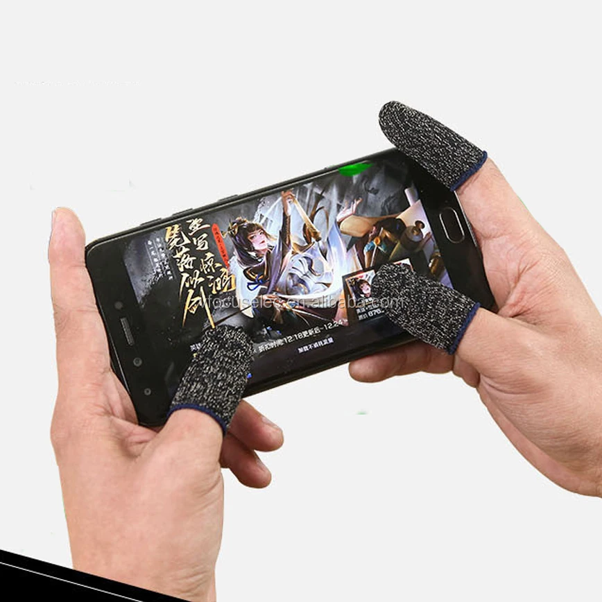 Игровые перчатки для мобильных игр дышащие геймпада с защитой от пота и