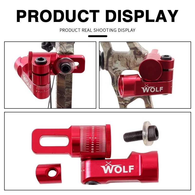 Archery Bow Stabilizer Single Side V Bar Adjustable Bow Balance Rod Quick Disconnect Mount Compound Bow and Arrow Equipment