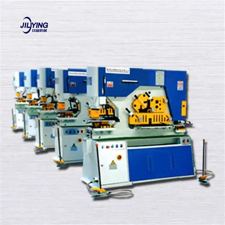 Q35Y Multi Wrought Hydraulic Ironworker Combined Punching Cutting Shearing And Notching Machine For Sale From China