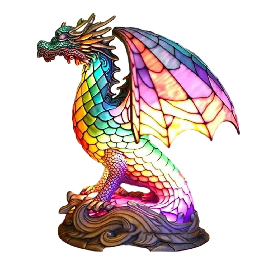 Настольная лампа с животными