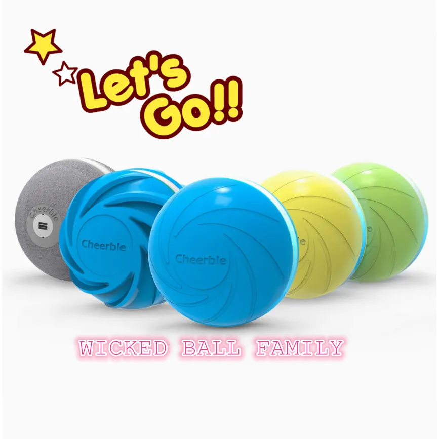 Automatic Product Smart Wicked Ball Chew Plush Interactive Toy Roller Ball Dog Cat Activation Electric Pet Automatic Pet Ball