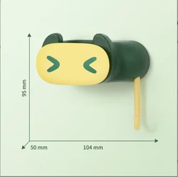 Strong seamless punch-free mop clip