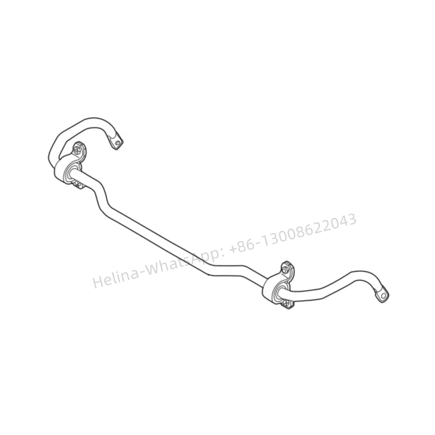 SENP автозапчасти стабилизатор стержень автозапчасти 1EA411303N стабилизатор для VW ID4 ID5 ID6 Audi Q4 E-Tron Skoda Enyaq