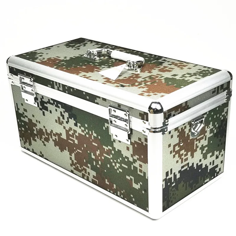 Field first aid kit camouflage aluminum emergency kit 14inch  medical box first aid kit