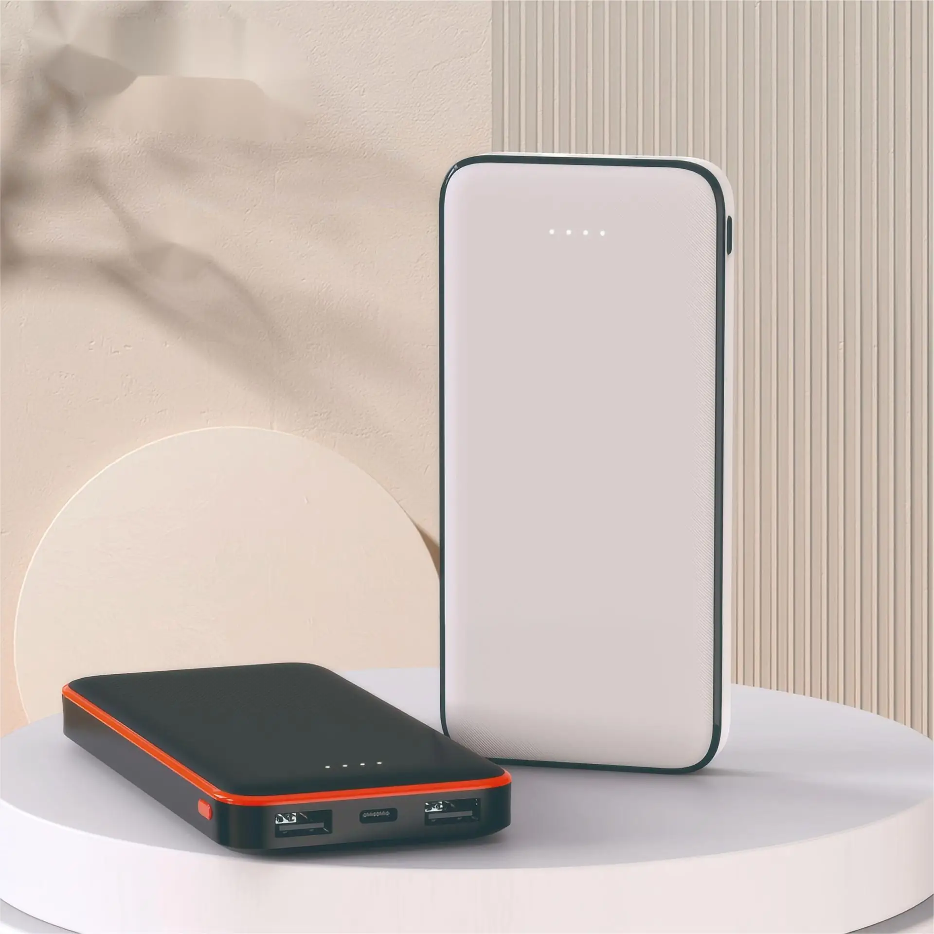 New power bank 10000 mA large capacity lightweight portable power source