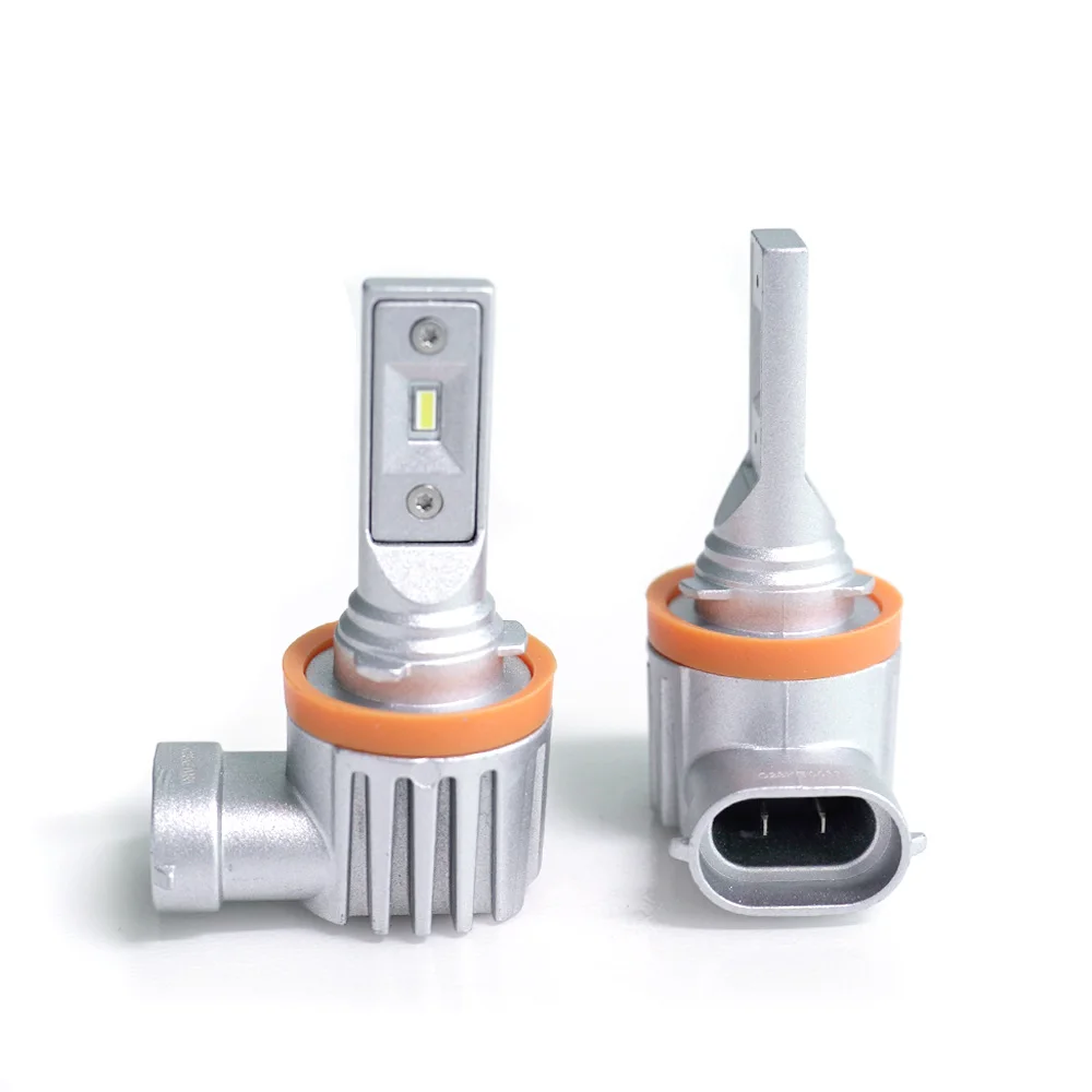 Wholesale Fanless Car Headlight Bulb High Brightness 12V 24V 4000LM H8 H9 H11 H16 LED Headlight Fog Lights Bulb