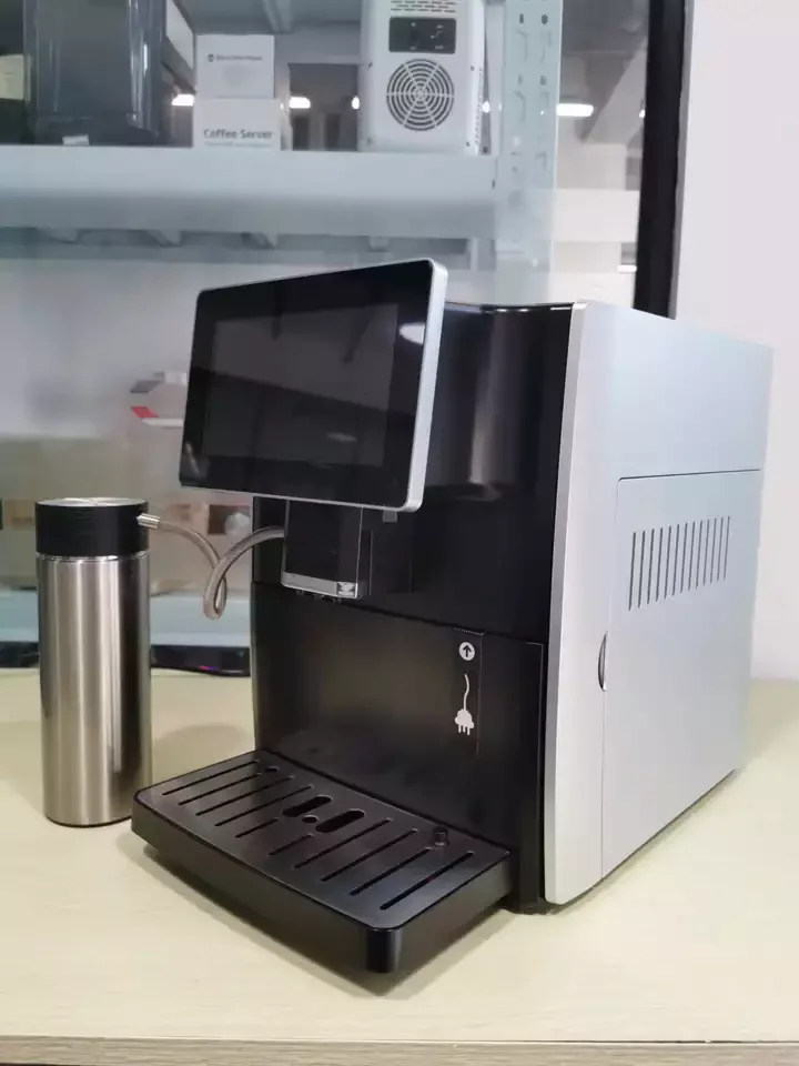 Super-Recommended IOT Onetouch Full Automatic Bean To Cup Intelligent Commercial Electric Espresso Smart Coffee Makers