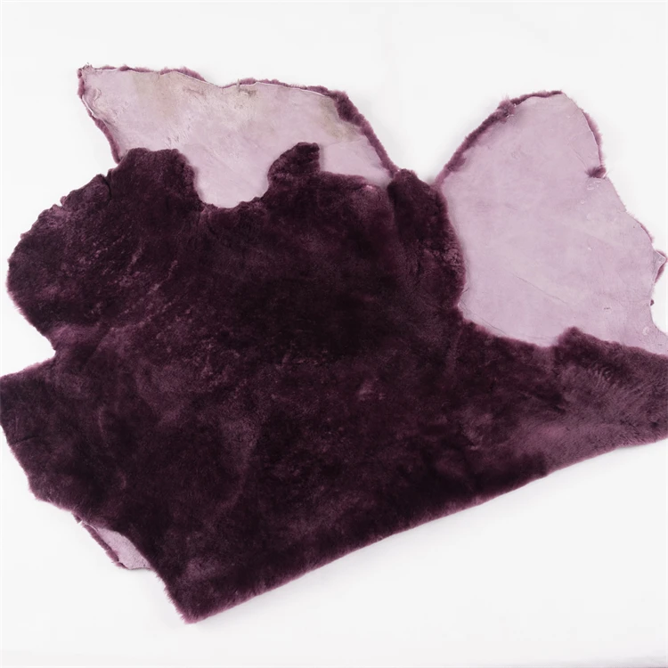 Factory direct sales genuine soft  sheepskin eco-tanning lamb skin for garment