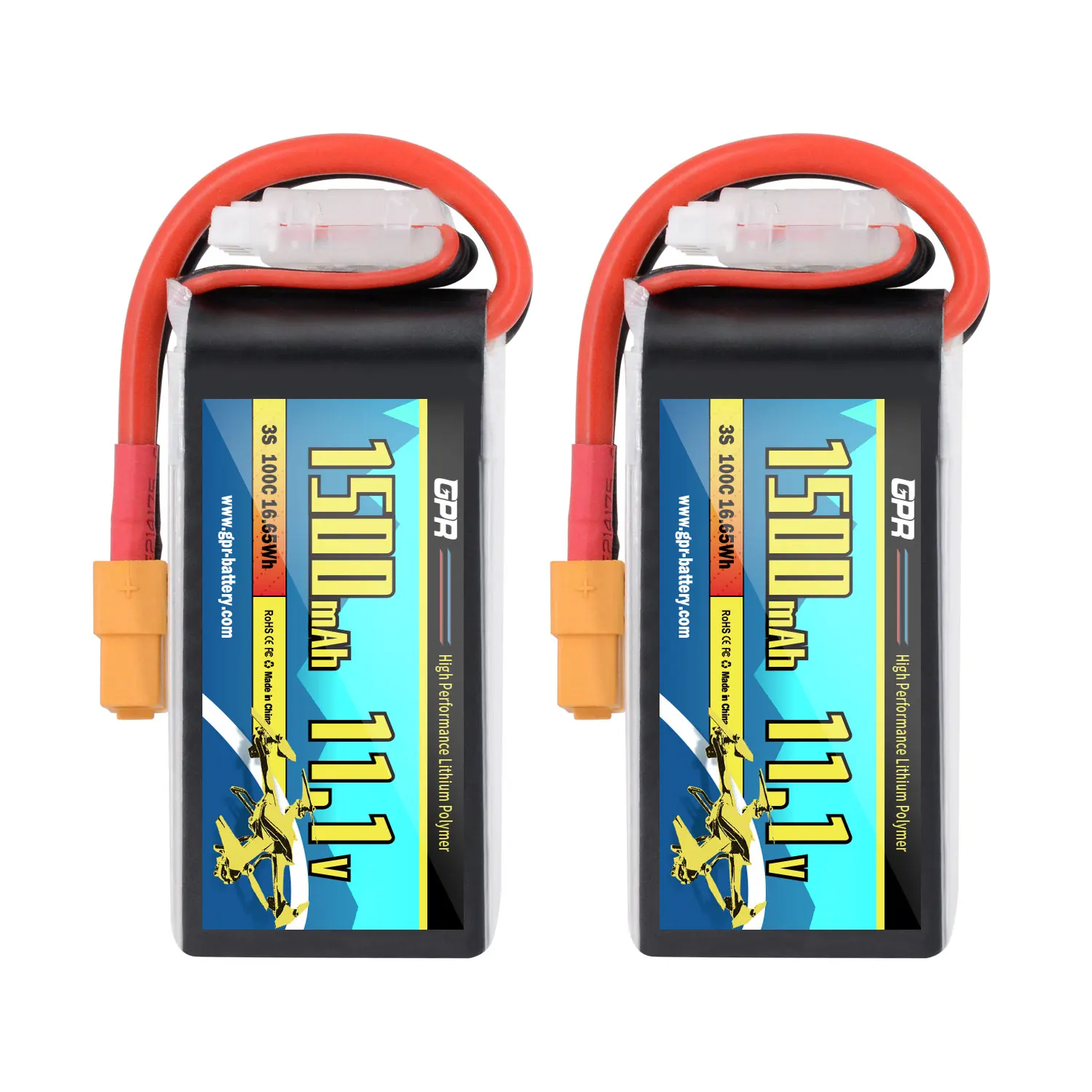 Factory Price 1500mah 3S 100c 11.1V xt60  LiPo RC Car Battery For RC Car Drone Truck Truggy Heli Airplane Drone