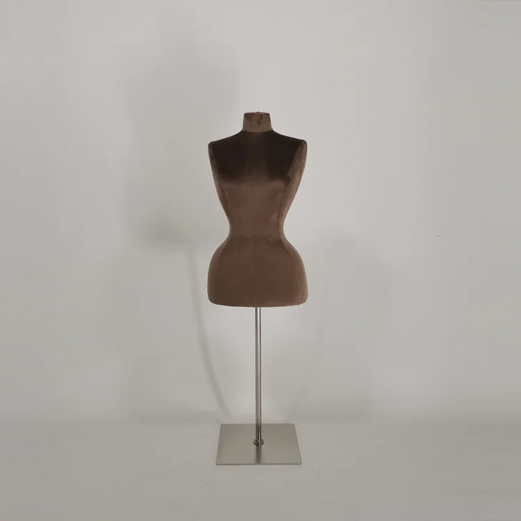 store window display half form female mannequin for wedding dress flexible lady torso mannequins