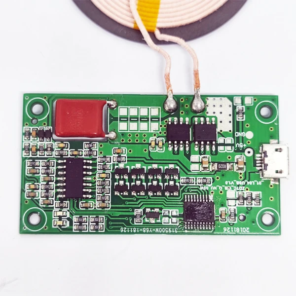 OEM Service wireless charger transmitter receiver coil wireless charging PCBA 5w/10w/20w magnetic wireless charger module