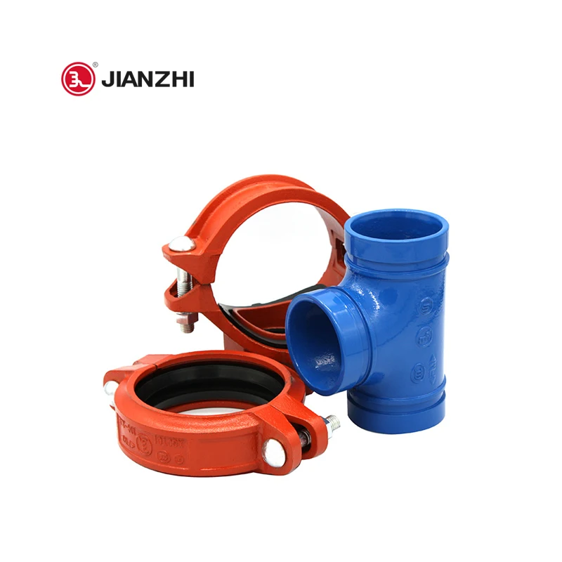 JIANZHI 35 days delivery zinc plating grooved and fitting