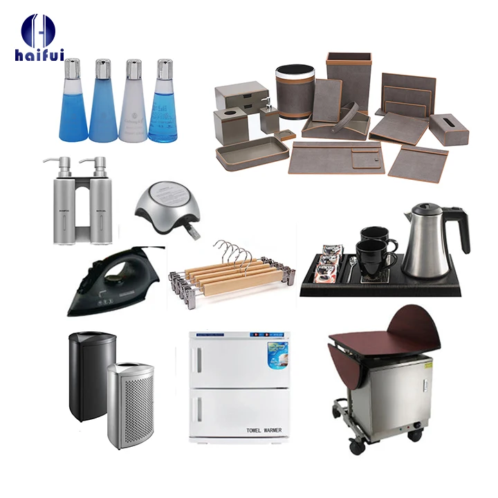 5 Star Hotel Design Commercial Hotel Equipment And Tools Consumable Modern Outlet Hotel Room Supplies Amenities