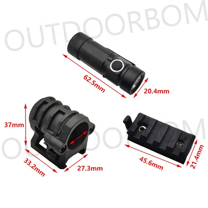 Helmet Light Wearable Lighting Brackets Explosion-proof Headlight Outdoor Tactical Flashlight