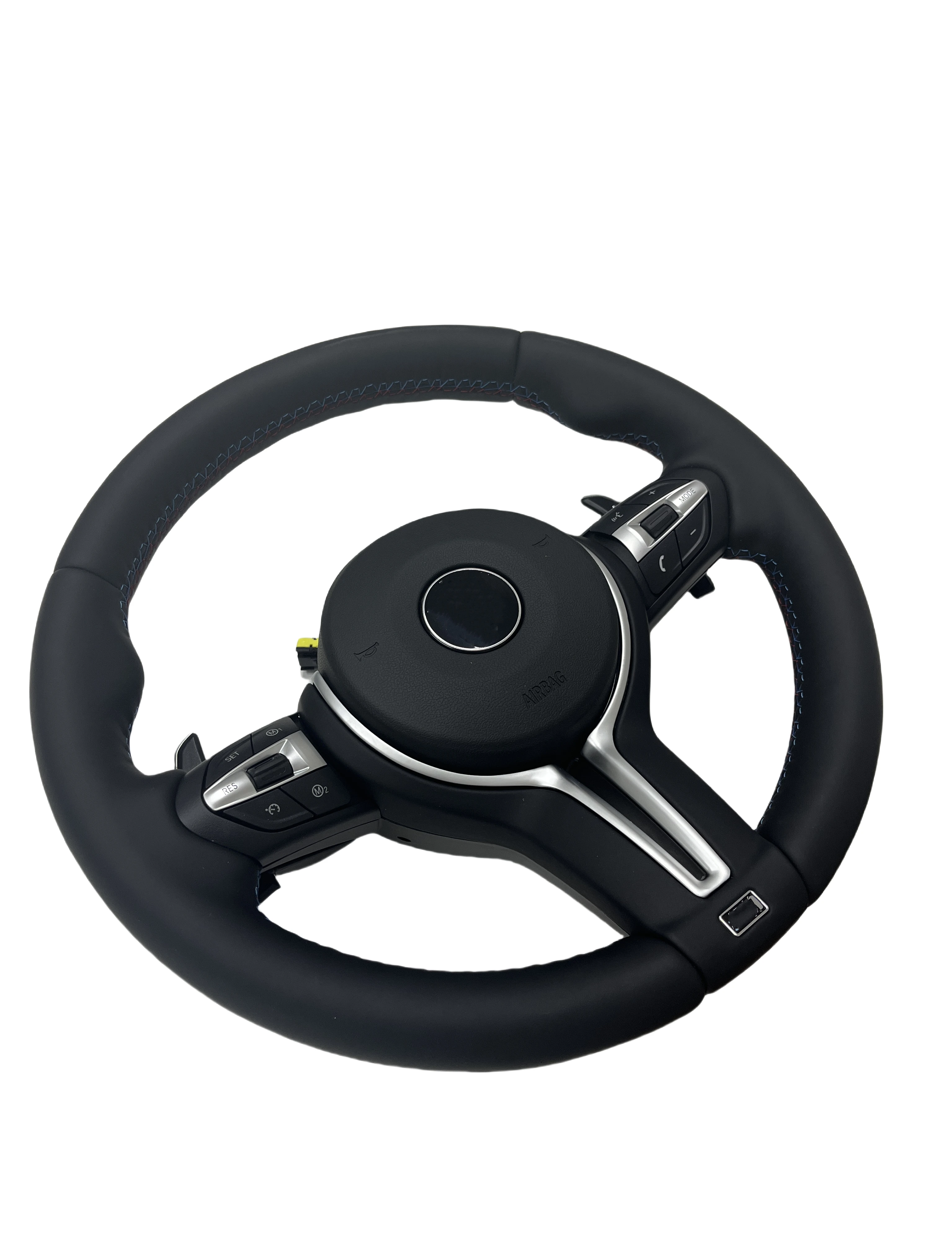 Кожаное Рулевое колесо для BMW F10 F30 F31 F32 F33 F34 F83 F85 X3 X4 X5 X6 3 серии светодиодное рулевое