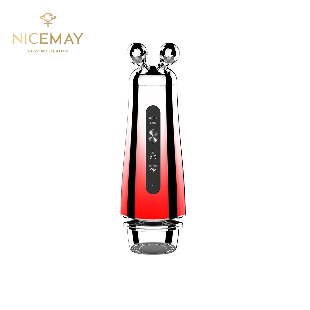 Private Label Good Quality Ultrasonic Ion EMS RF High Frequency Beauty Device Deep Cleansing Lift Exfoliate skin care & tools