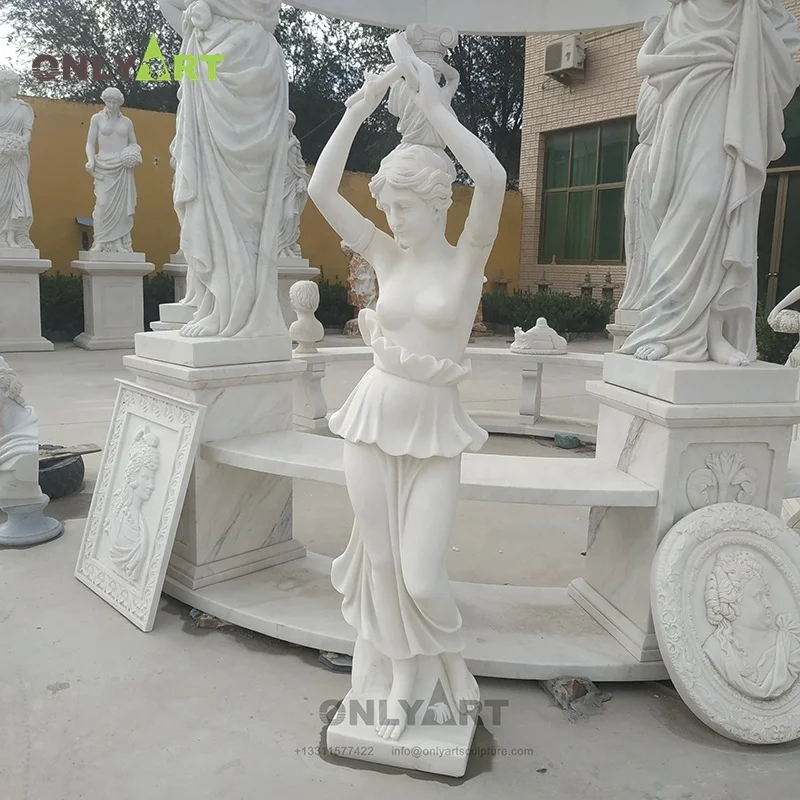 Custom China Life Size Marble Greek Woman Statue Sculpture
