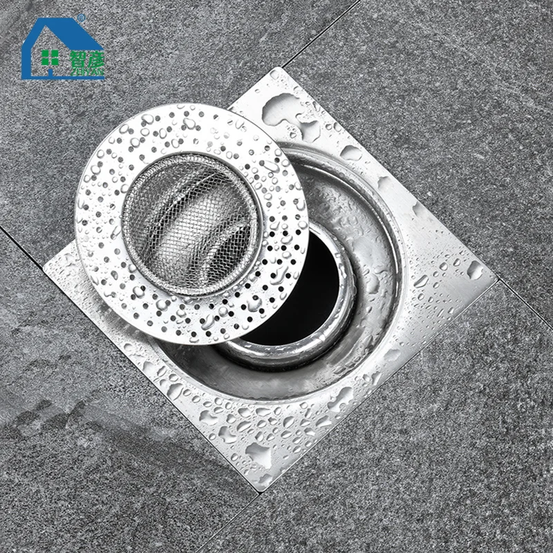 Канализационная сетка из нержавеющей стали заглушка для унитаза туалета душевой кабины антиблокирующий материал напольный фильтр