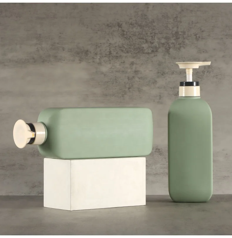 High quality customized plastic hair oil bottles empty HDPE bottle plastic shampoo