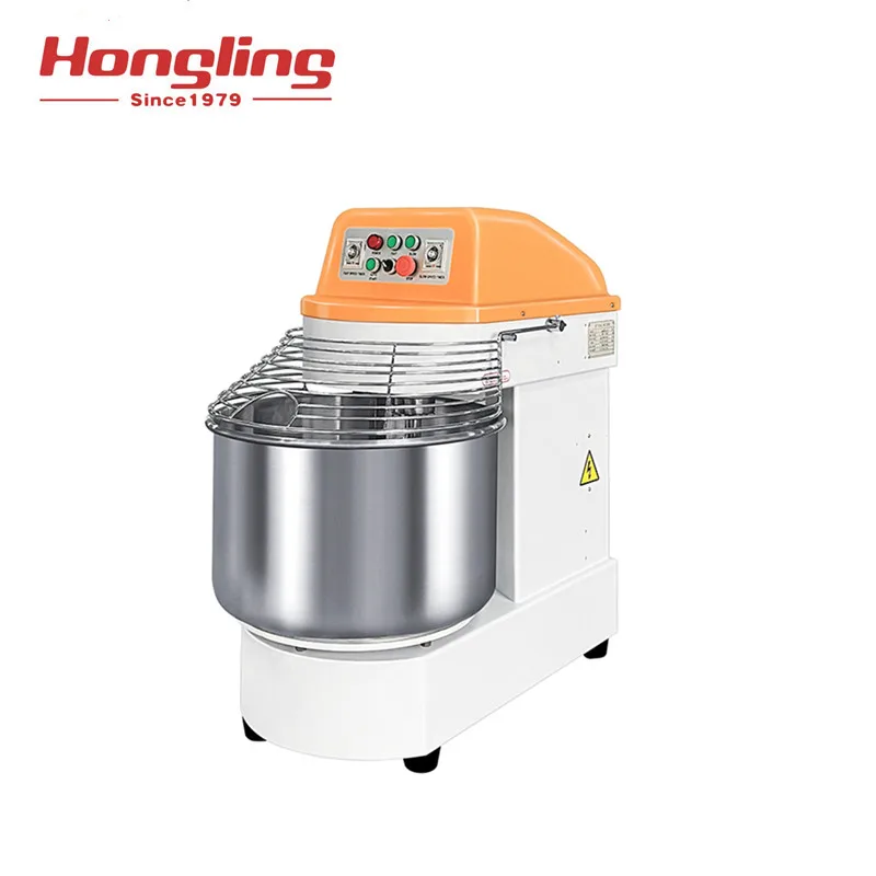 Хлебопекарная машина 60 л Частотный преобразователь коммерческое тесто для муки пиццы 25 кг спиральный смеситель хлеба