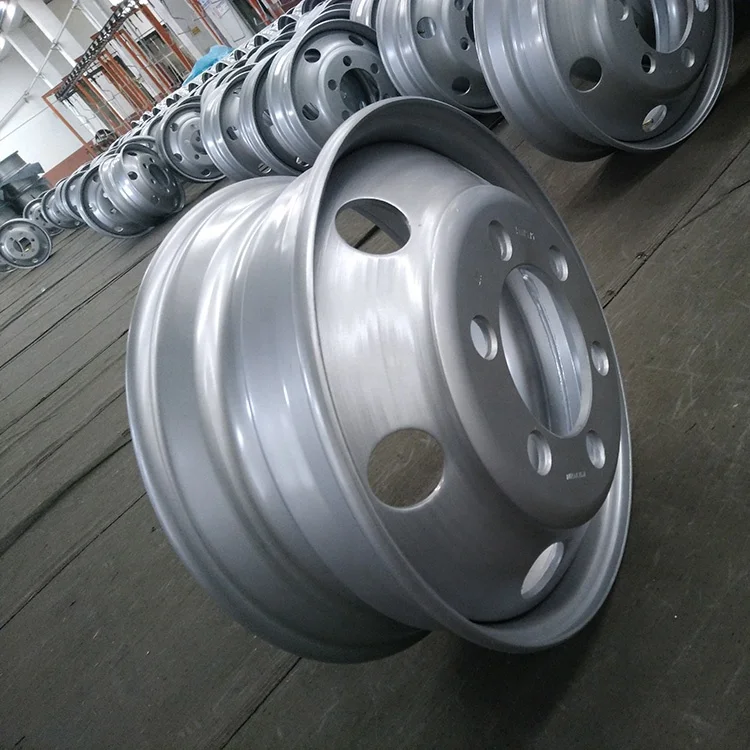 
China manufacture wholesale custom truck aluminium wheel 19.5*6.75 