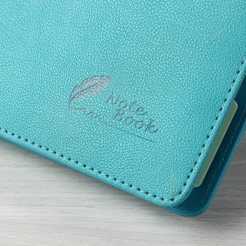 Deluxe A5 thermo PU hard cover custom spiral ringbinder journal notepad notebook with lock