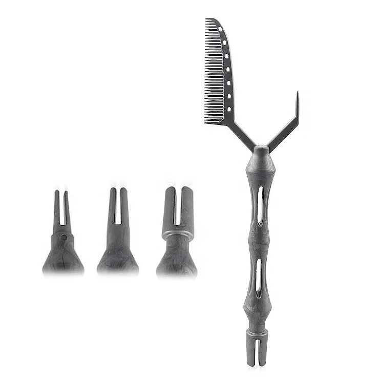 2021 Styling Tools Hair Positioning Perm Comb 3 Sizes in Set
