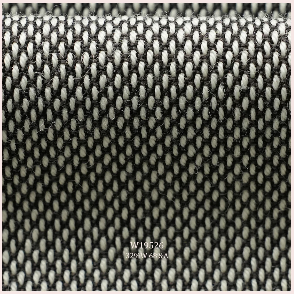 Matt & All-Natural 32%Wool 68%Acrylic Blend Wool Upholstery Fabric For Furniture Sofa Curtain Pillow Bag