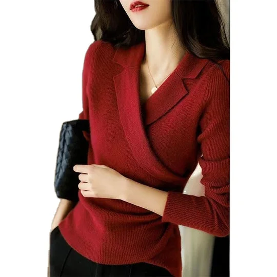 Customized Fashion Temperament Slim Solid Color Barge Neck Side Drawstring Design Irregular Long Sleeve Plush Top Womens