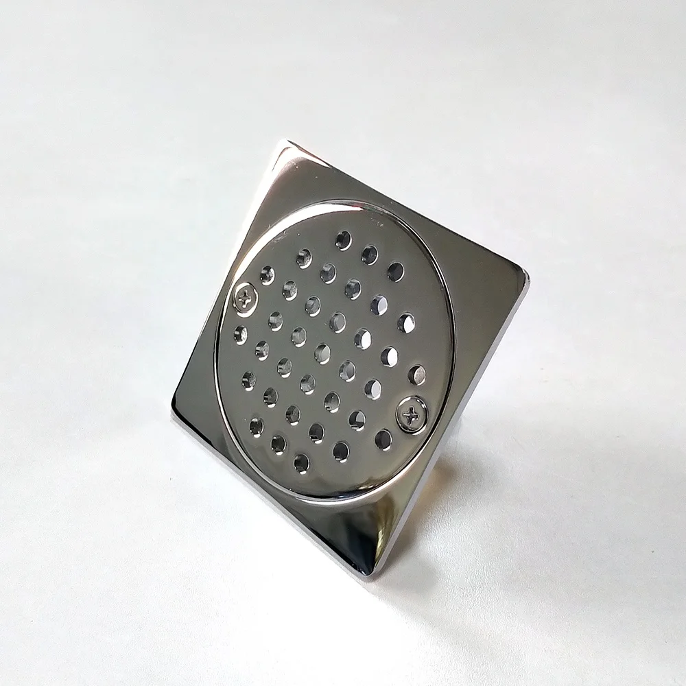 Commercial use 90mm size heavy duty casting brass garage and balcony quick drainage floor drain