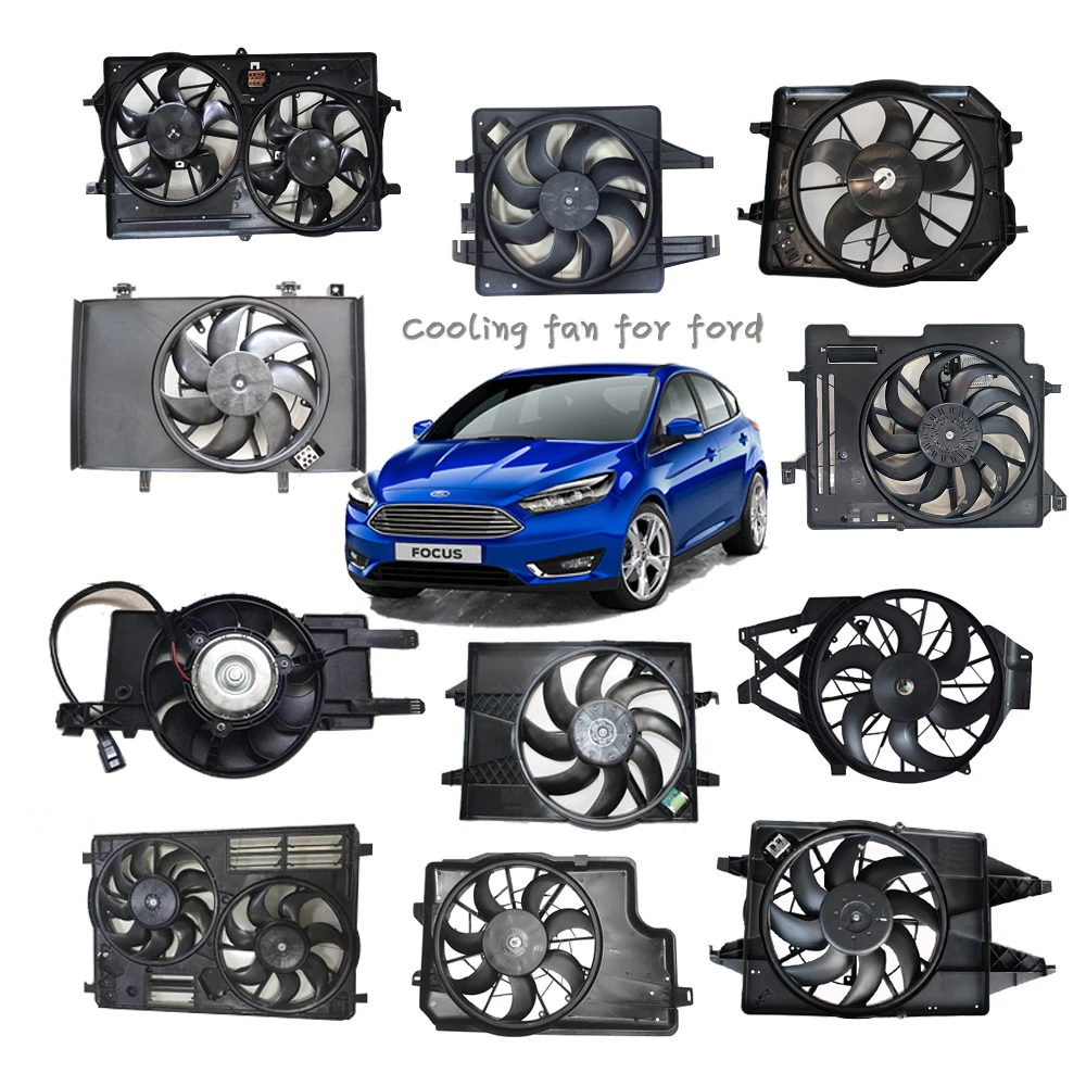 OEM EJ73-8C607-AF EJ73-8C607-AE Auto Radiator Cooling Fan for Ford Kuga 2014-2019