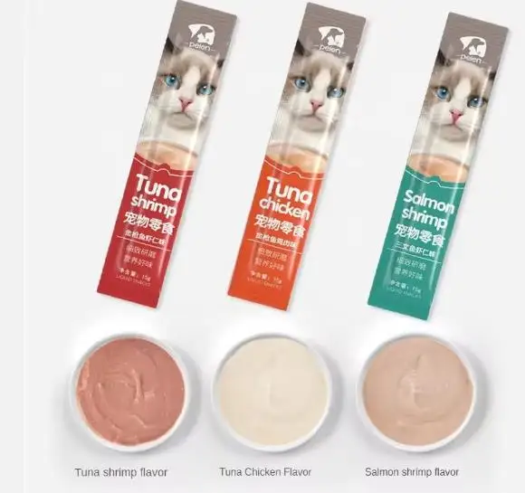 Cat Snacks Nutrient Cat Strips Adult Fresh Fluid Wet Grain Calcium Supplement Cat Canned