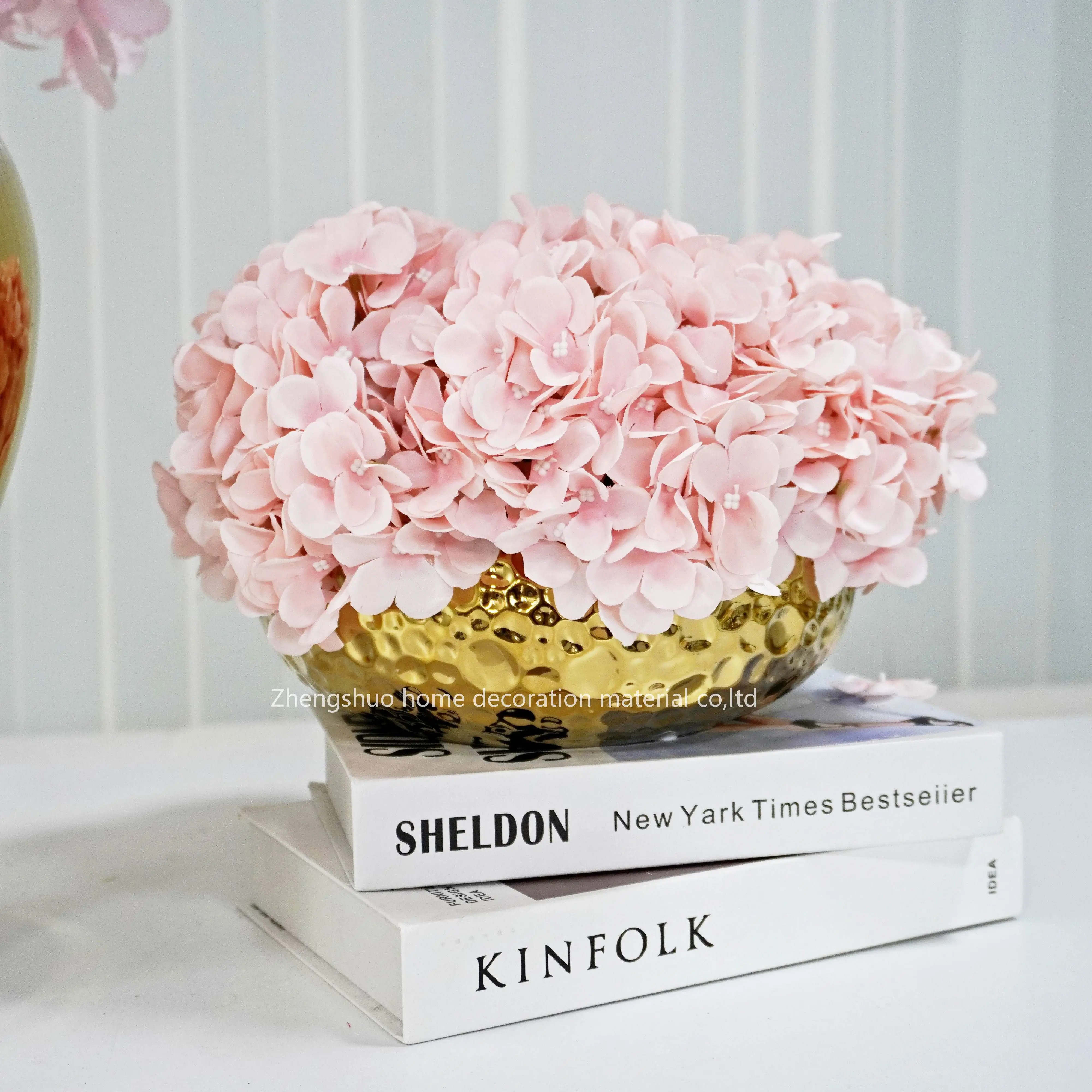 Factory wholesale Ceramic flowerpot Desktop flower pot Ceramic  flower pot decor pot for home desktop floor decoration