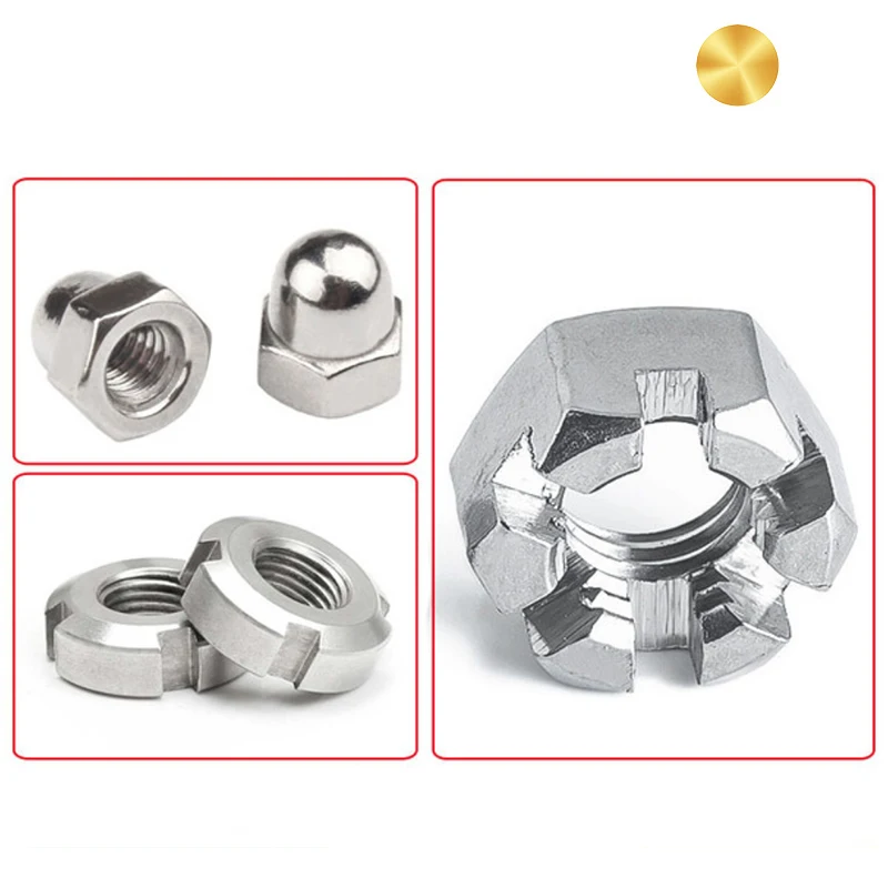 M5 Tee Nut Four Claws Speaker Nut 4 Pronged Zinc Plated Cold Heading Tee Nut