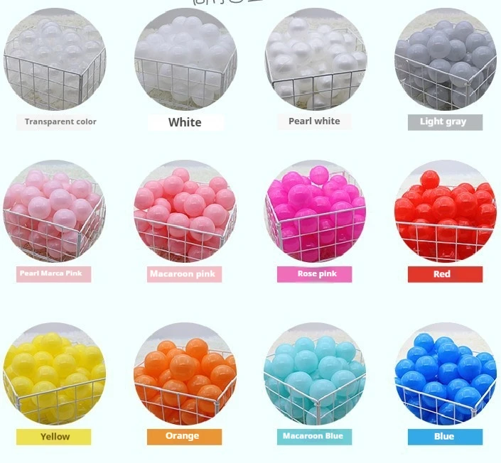 Wholesale Custom Lightweight Environmental Friendly Thicken Plastic Ocean Ball Pool Colorful Wave Ball Kids Playground Baby Toy