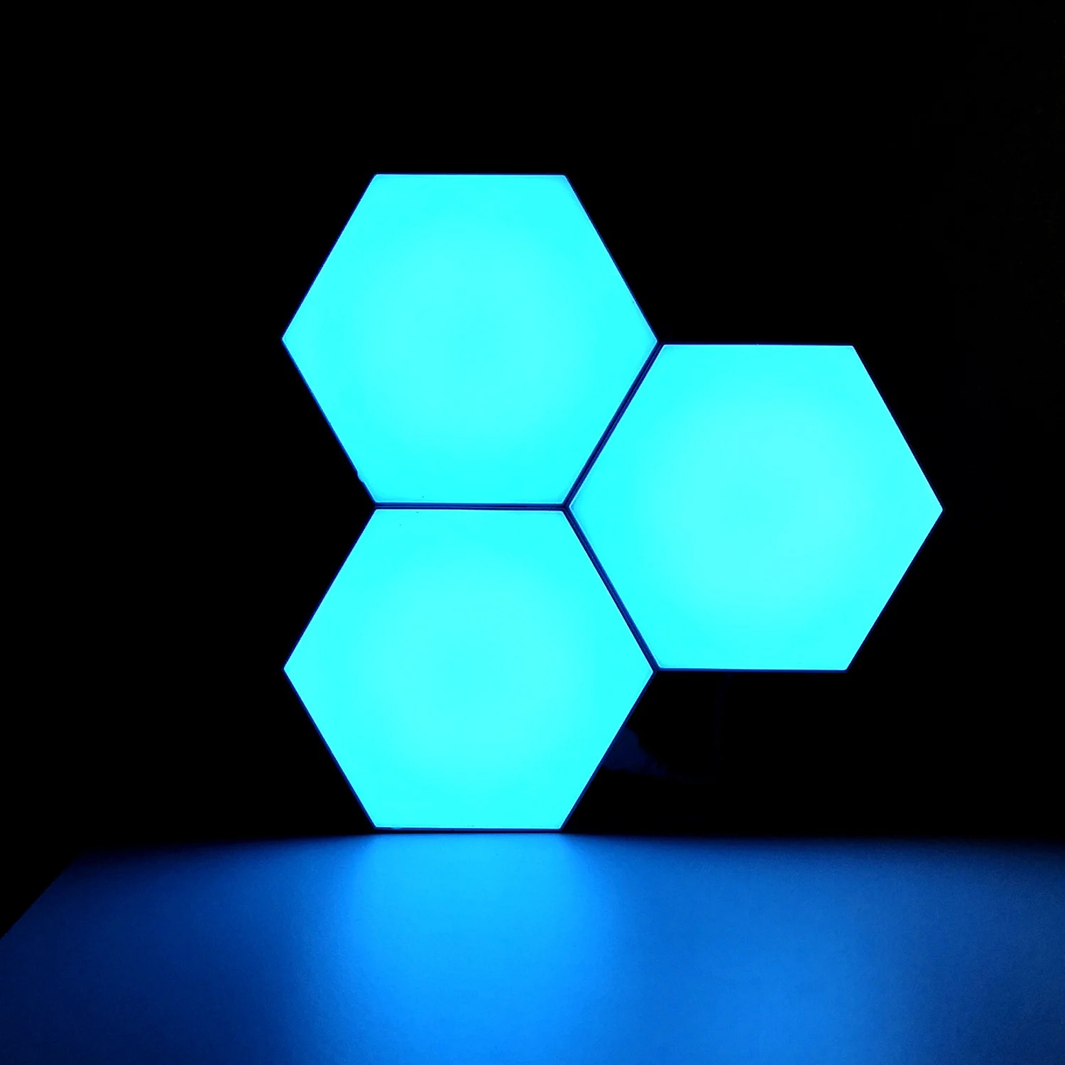 2020 new arrivals Quantum Hexagonal Nightlight Honeycomb Wall Lamp Modular Touch Light Valentine Gifts Box for Home Decor