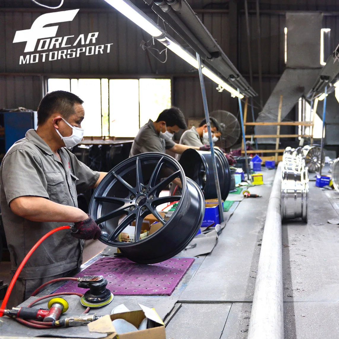 Forcar Aftermarket Design Made in China Whole-Life Warranty Passenger Car Custom OEM Wheels